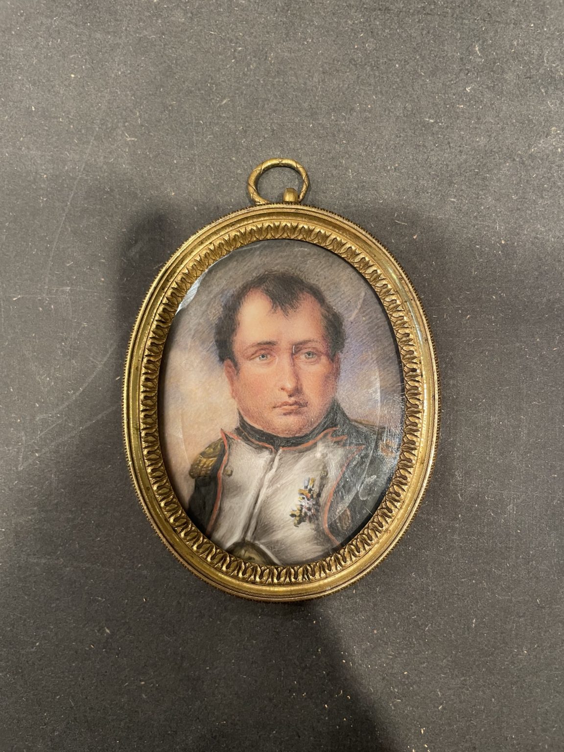 Napoleon Bonaparte Miniatur Rheinland Antik